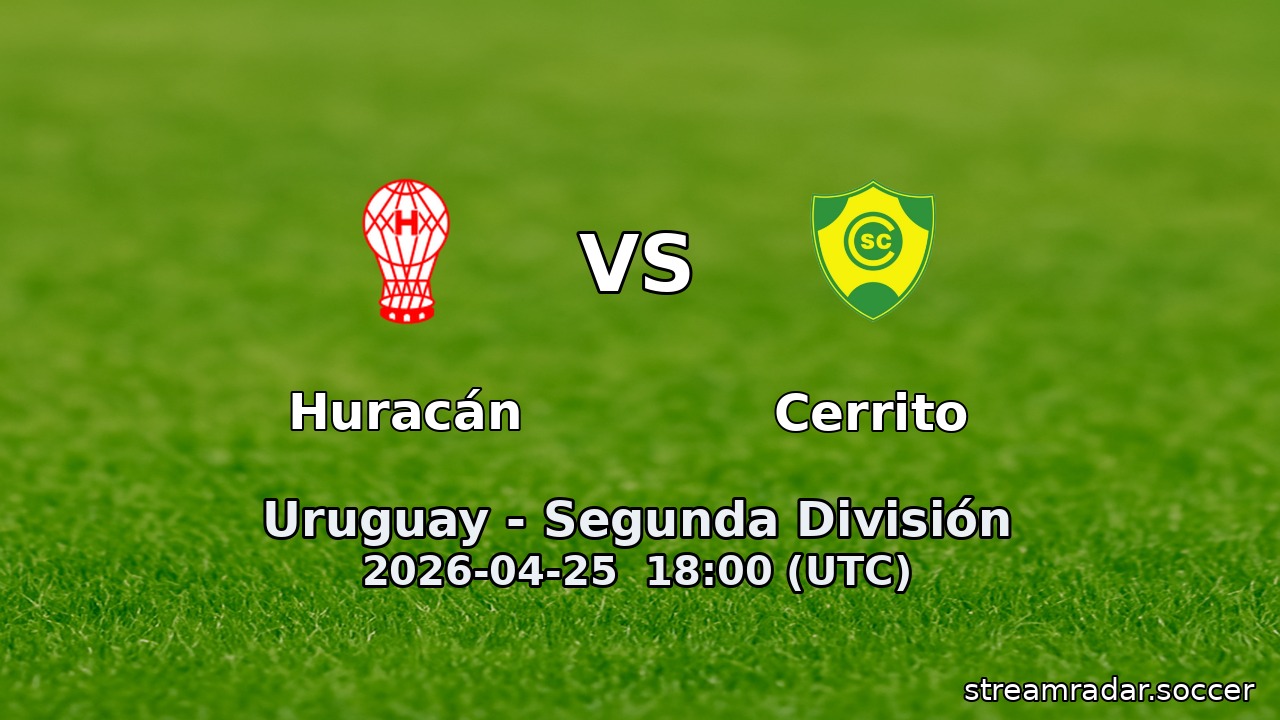 Huracán vs Cerrito