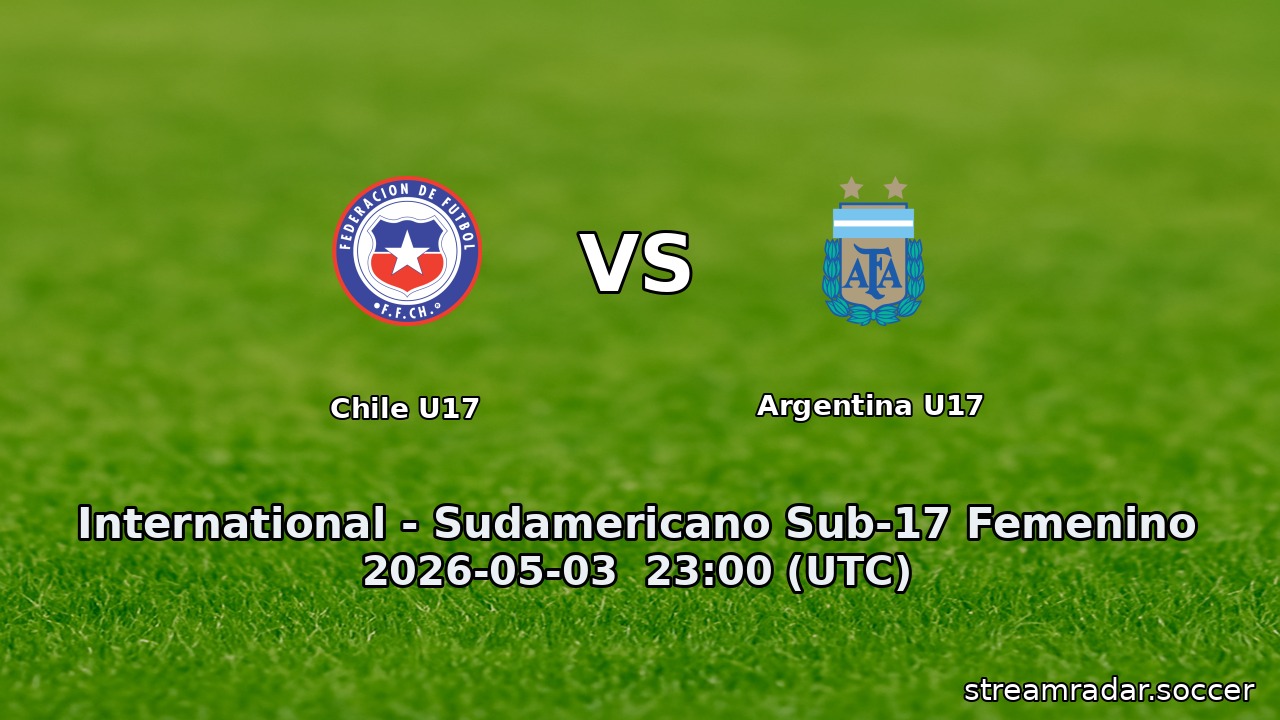 Chile U17 vs Argentina U17