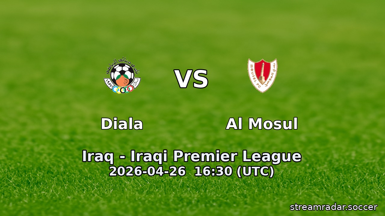 Diala vs Al Mosul