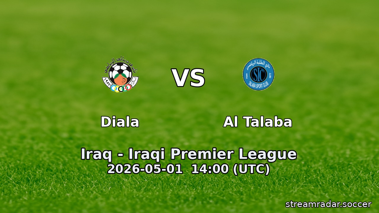 Diala vs Al Talaba
