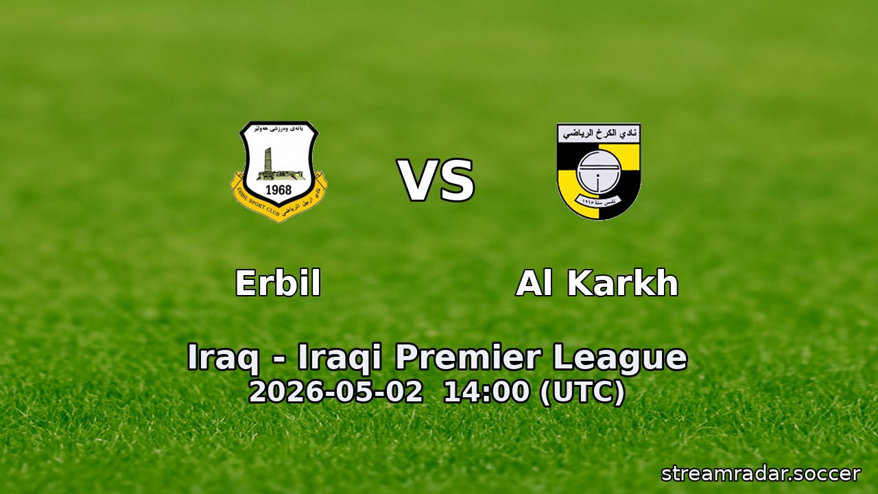 Erbil vs Al Karkh