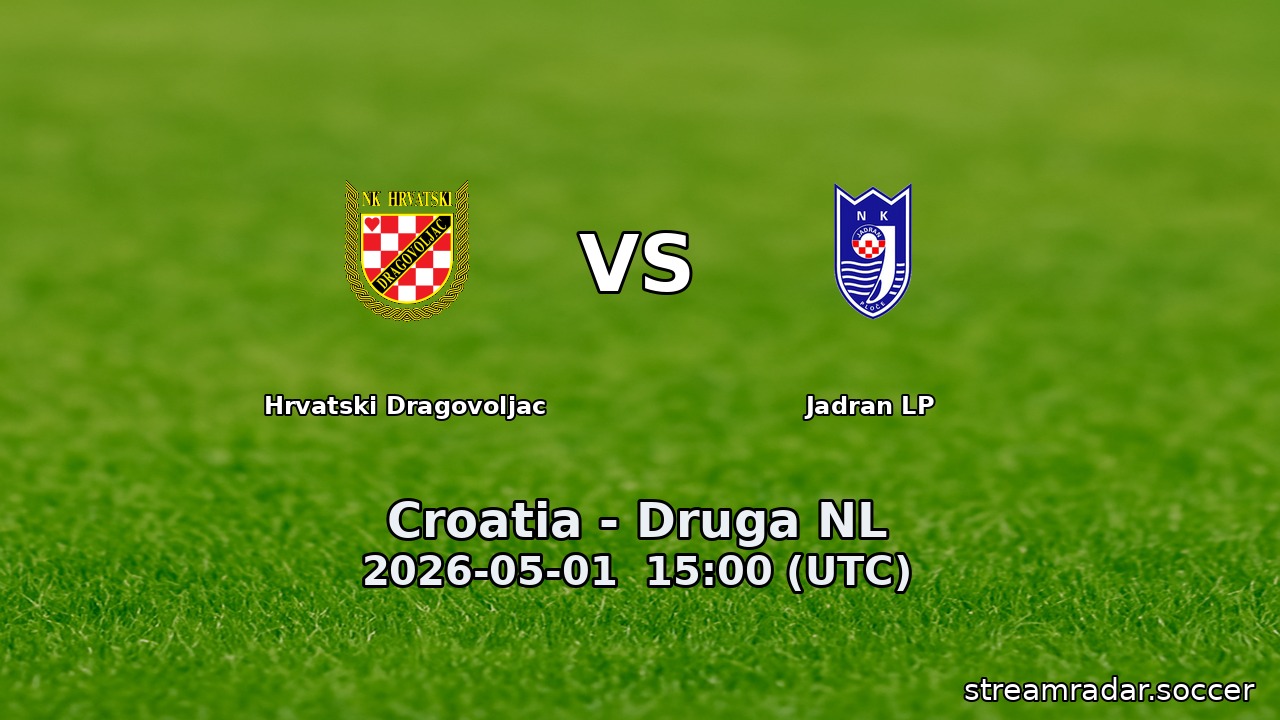 Hrvatski Dragovoljac vs Jadran LP