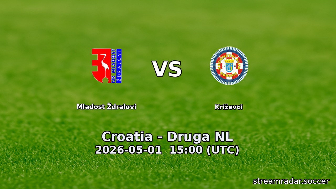 Mladost Ždralovi vs Križevci