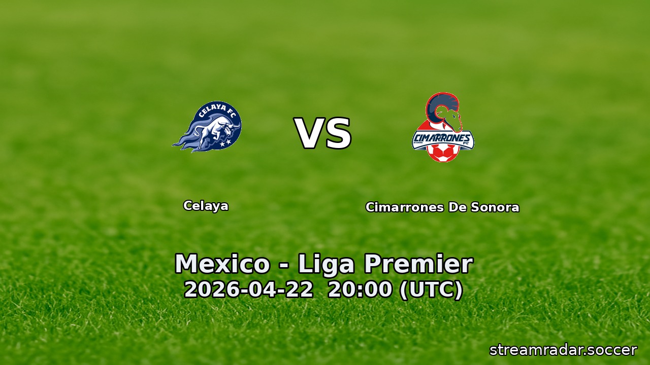Celaya vs Cimarrones De Sonora