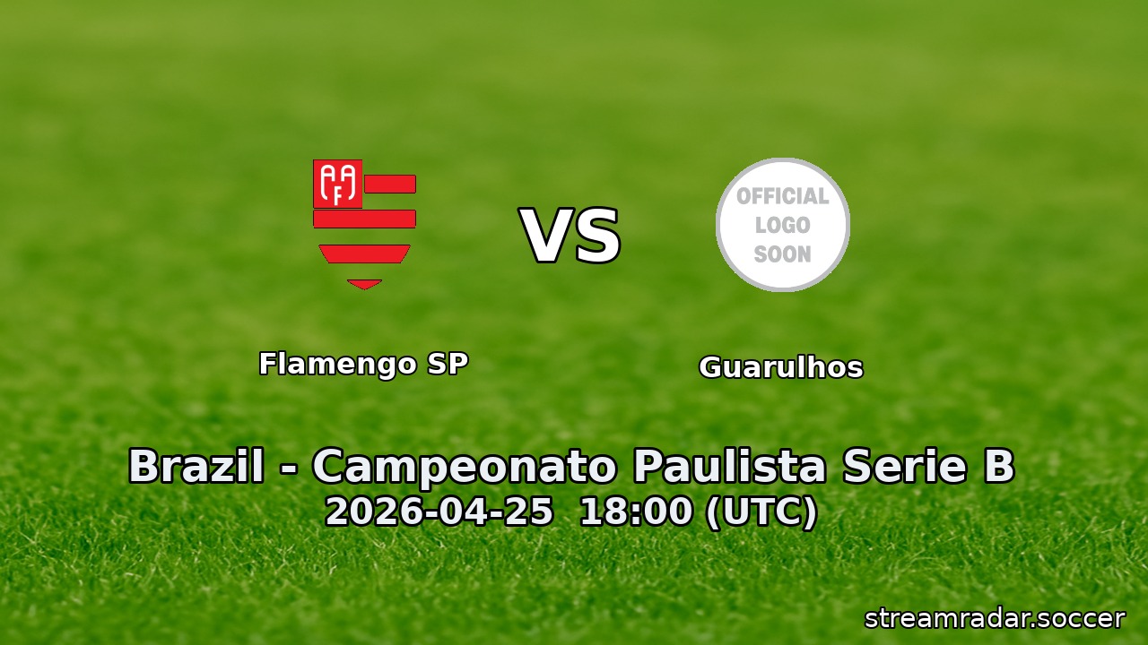 Flamengo SP vs Guarulhos