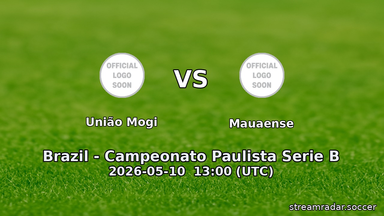 União Mogi vs Mauaense
