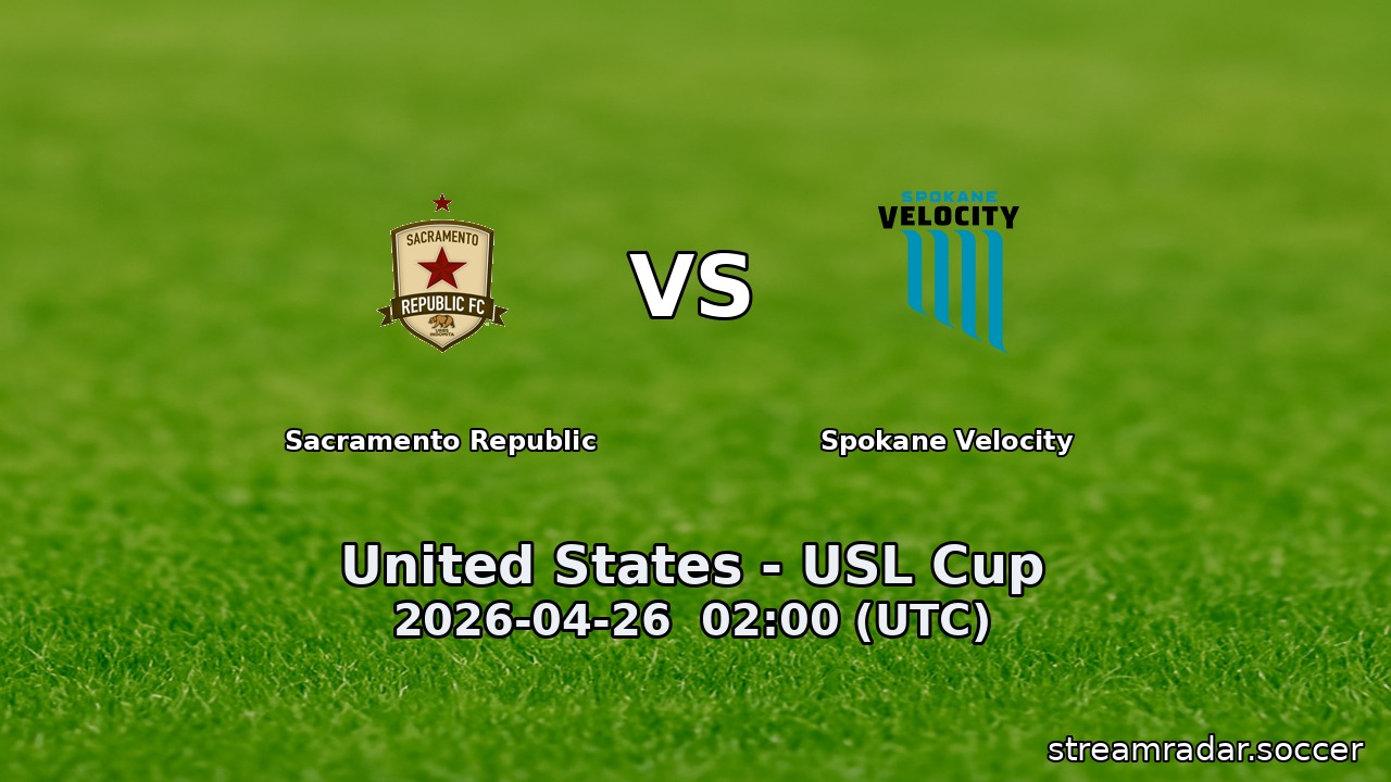 Sacramento Republic vs Spokane Velocity