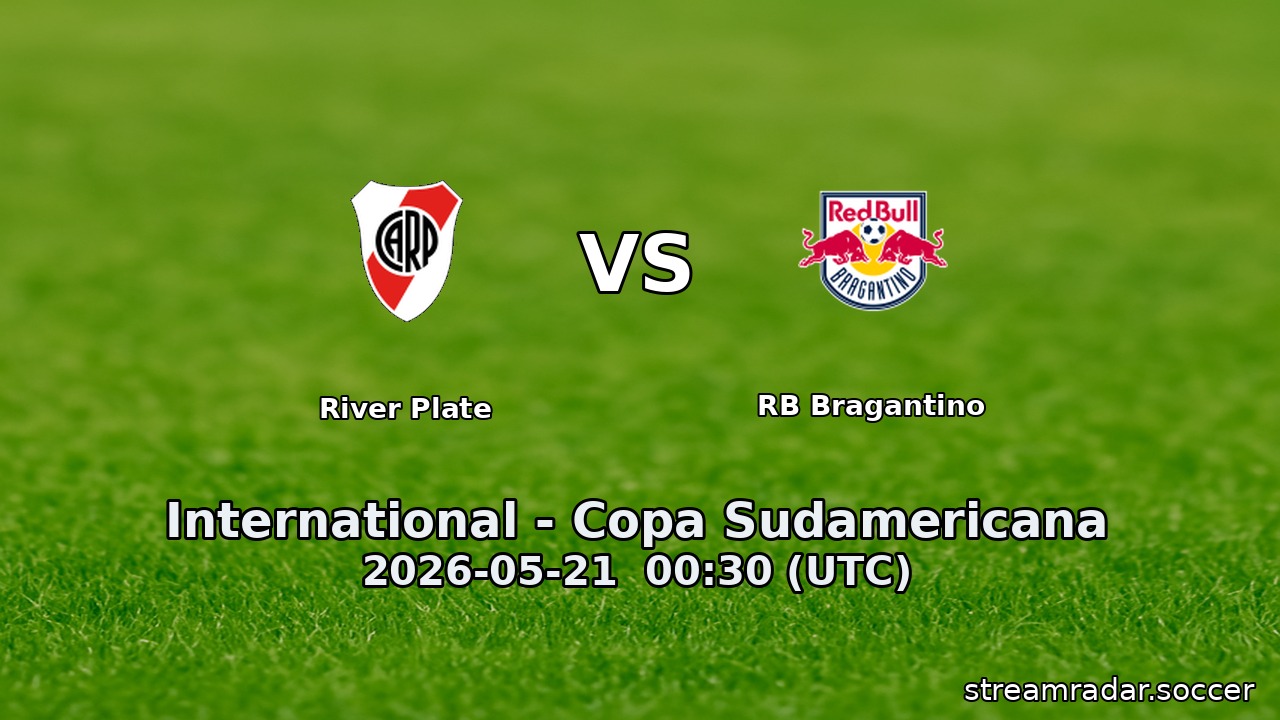 River Plate vs RB Bragantino