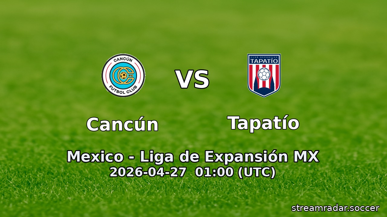 Cancún vs Tapatío
