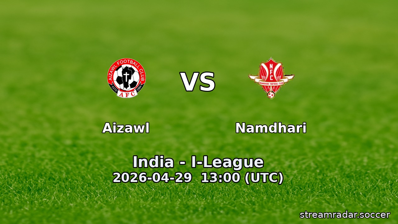 Aizawl vs Namdhari