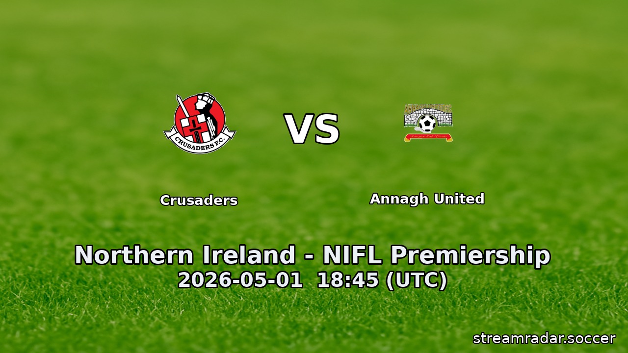 Crusaders vs Annagh United