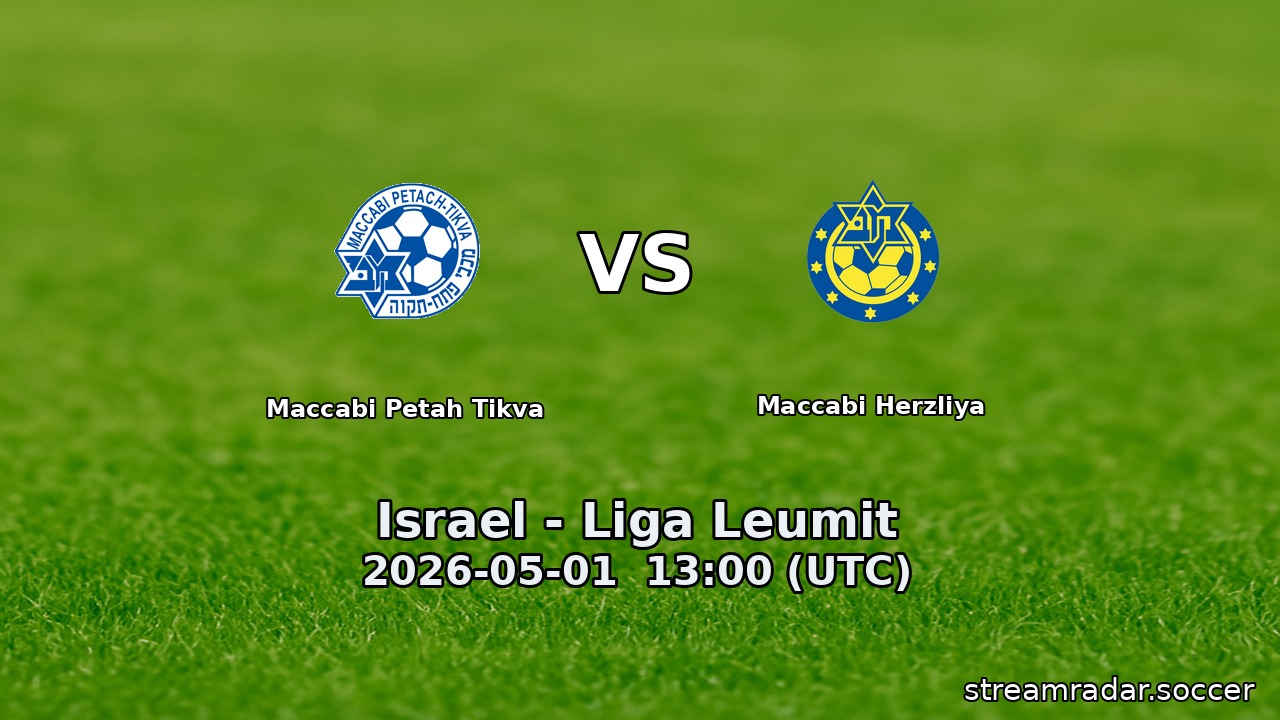 Maccabi Petah Tikva vs Maccabi Herzliya