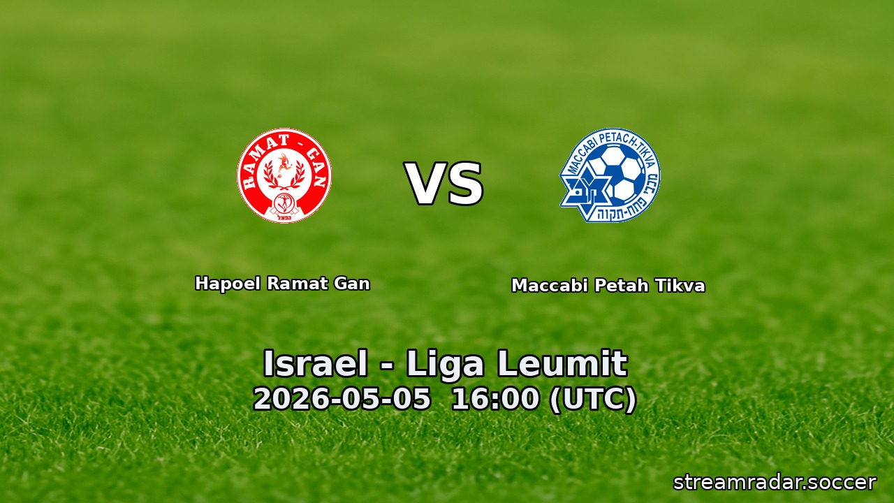 Hapoel Ramat Gan vs Maccabi Petah Tikva