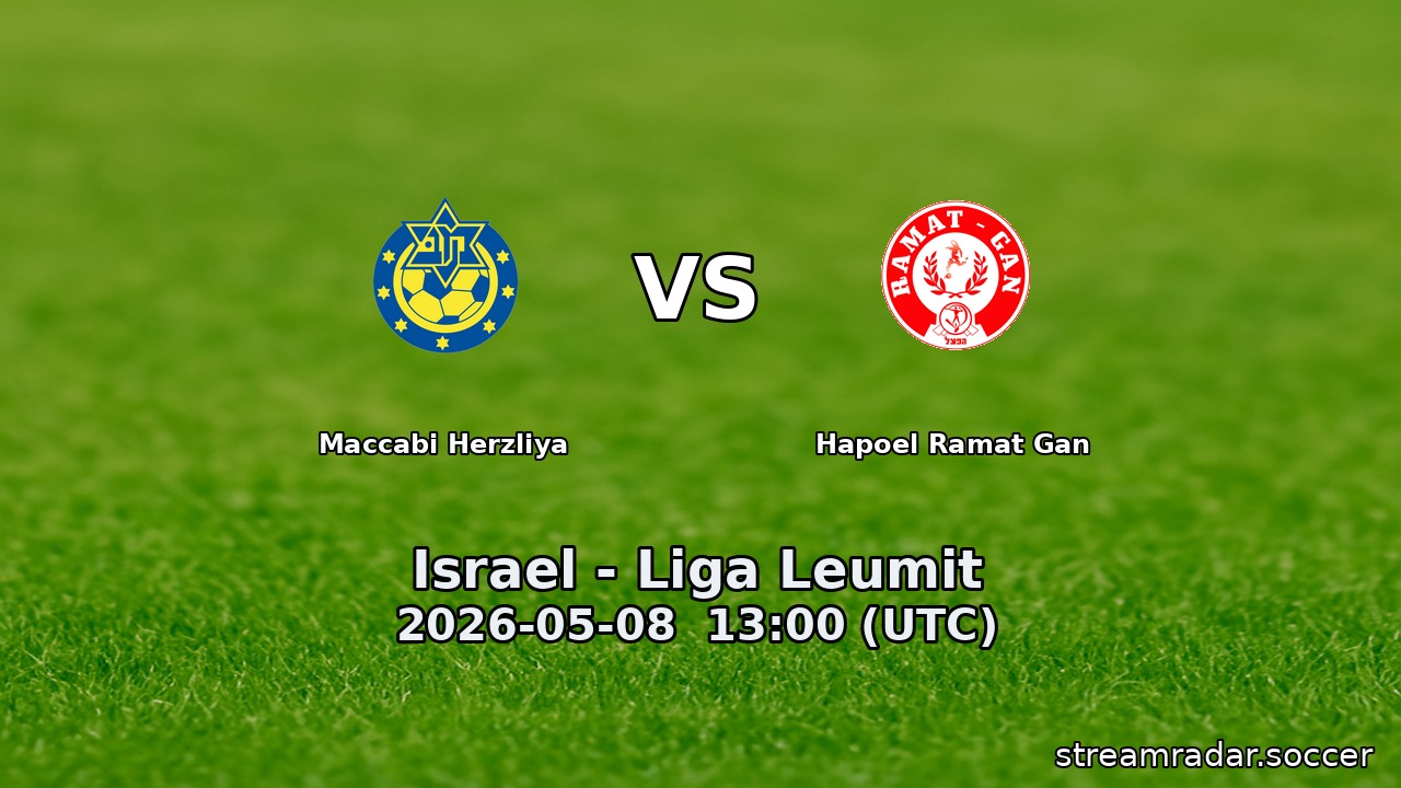 Maccabi Herzliya vs Hapoel Ramat Gan