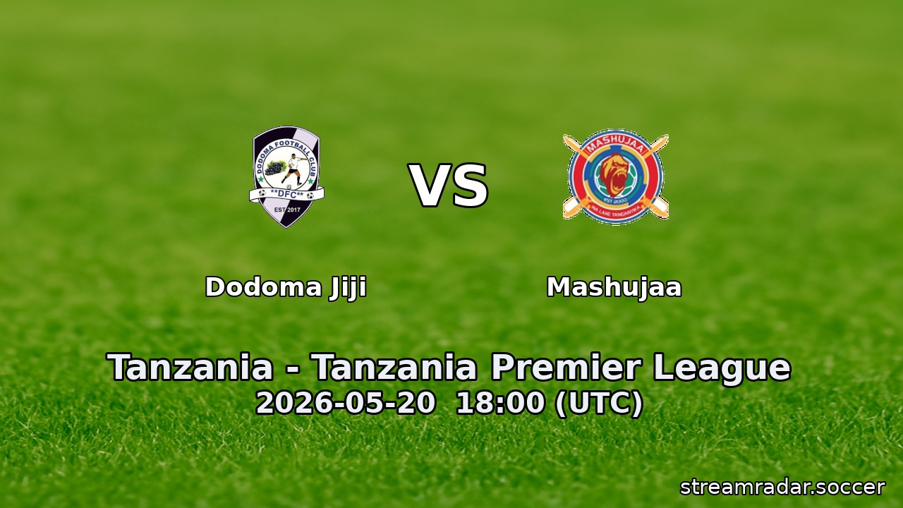 Dodoma Jiji vs Mashujaa