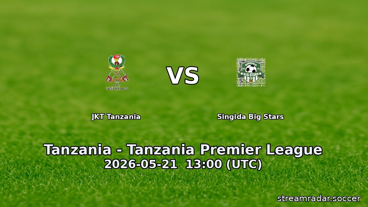 JKT Tanzania vs Singida Big Stars