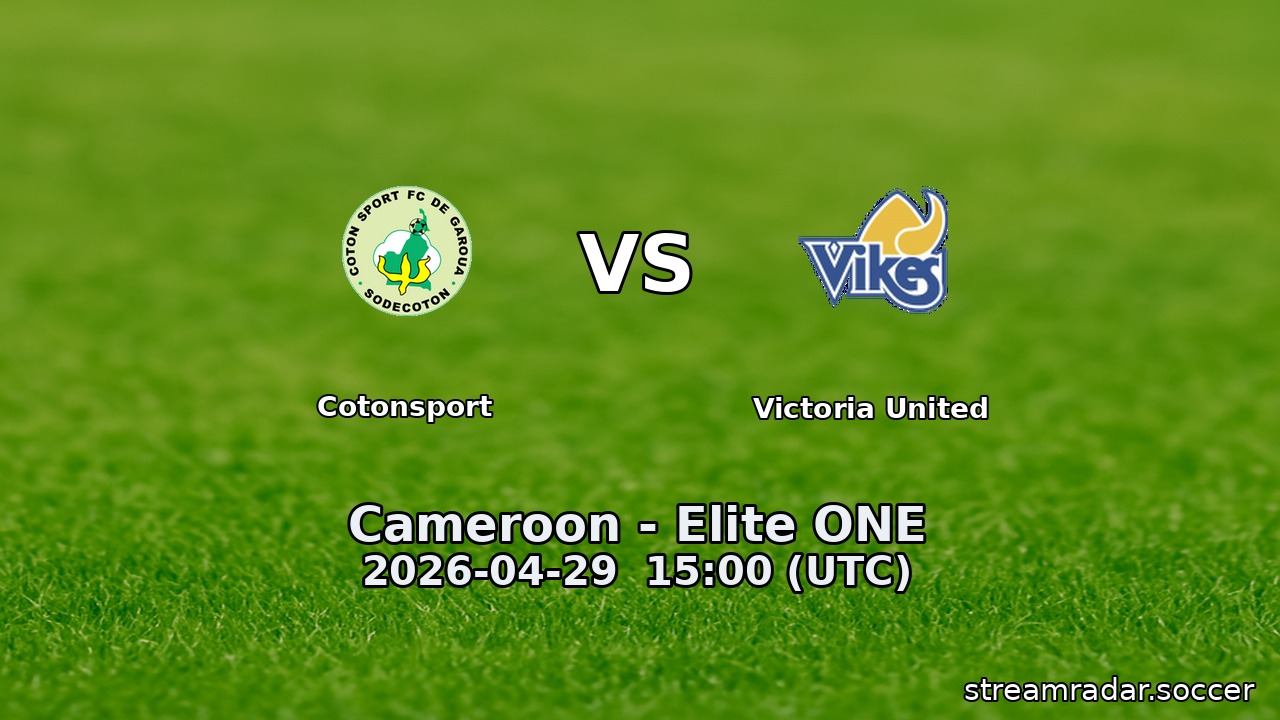 Cotonsport vs Victoria United