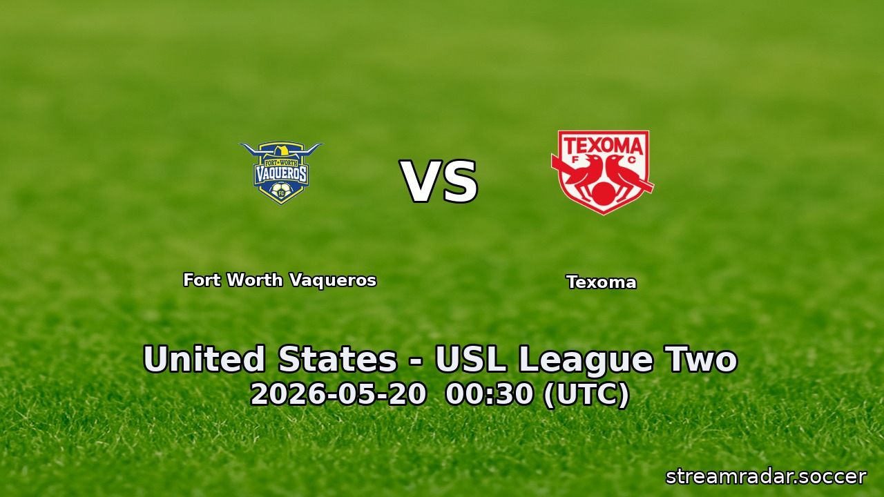Fort Worth Vaqueros vs Texoma