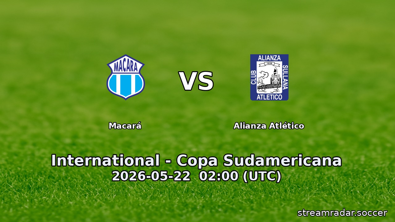 Macará vs Alianza Atlético