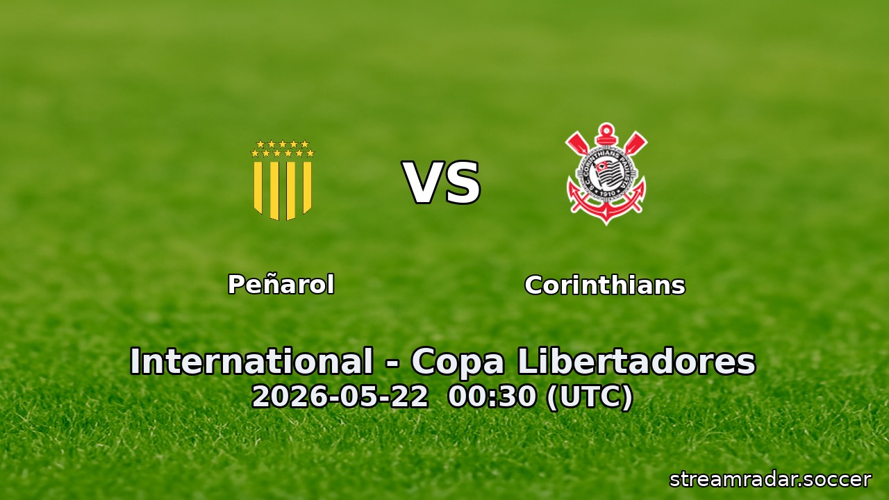 Peñarol vs Corinthians