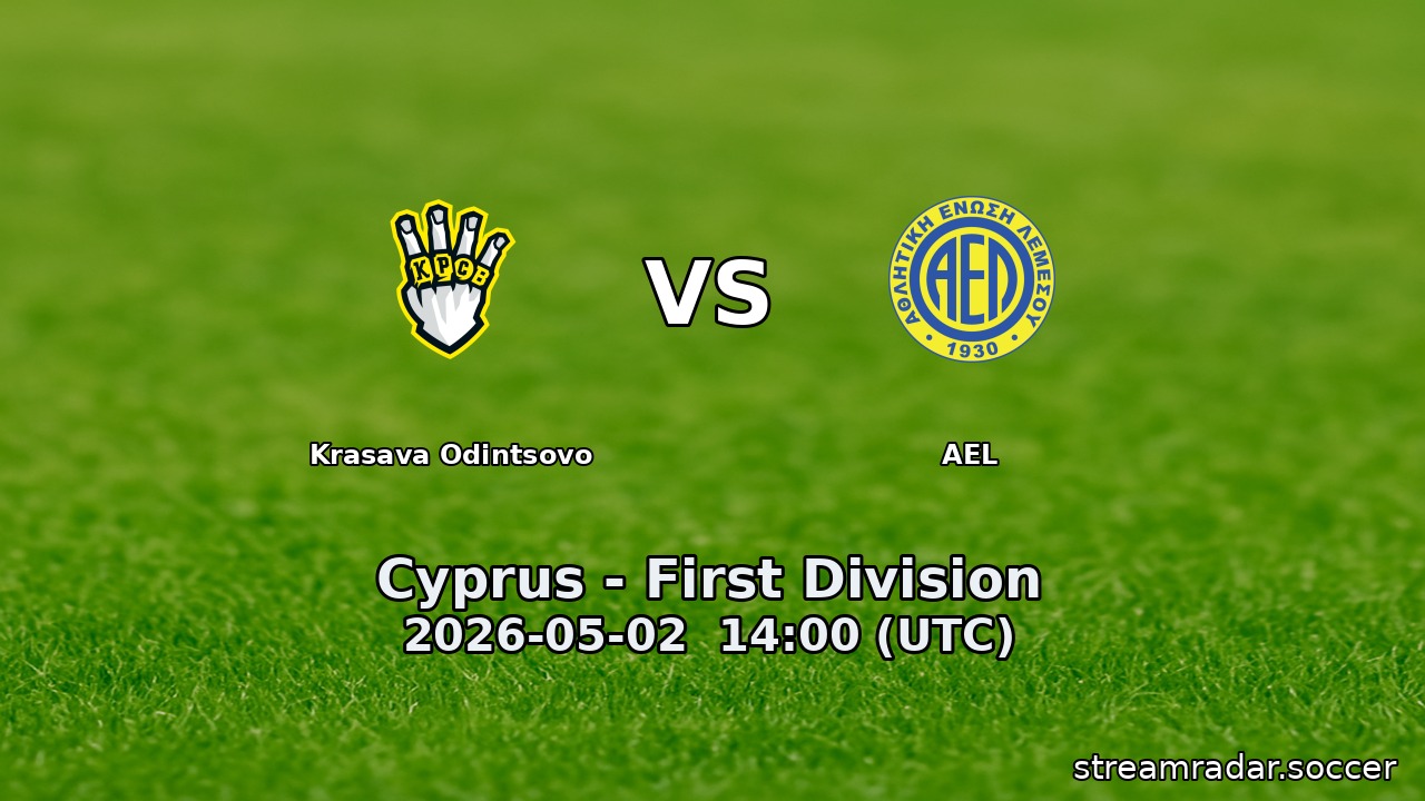 Krasava Odintsovo vs AEL