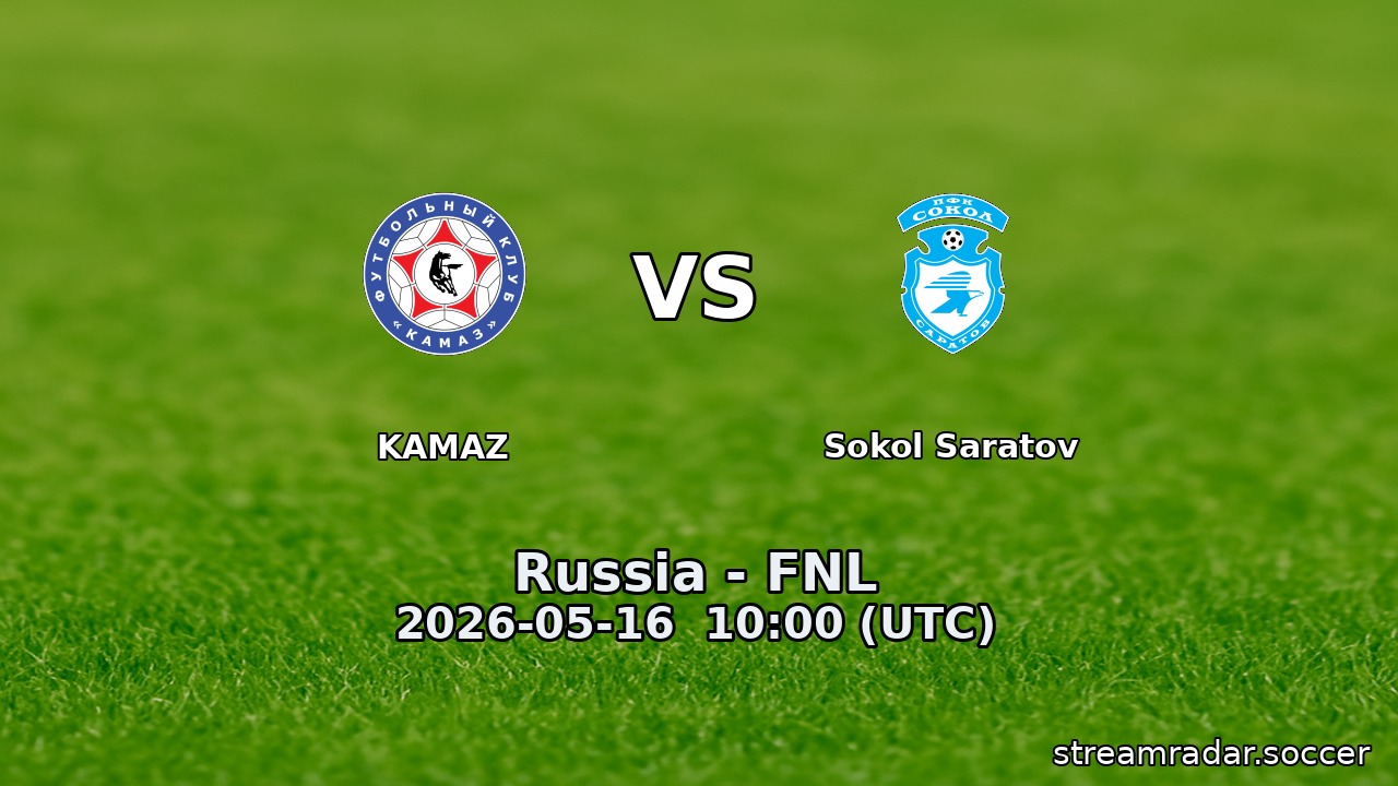 KAMAZ vs Sokol Saratov