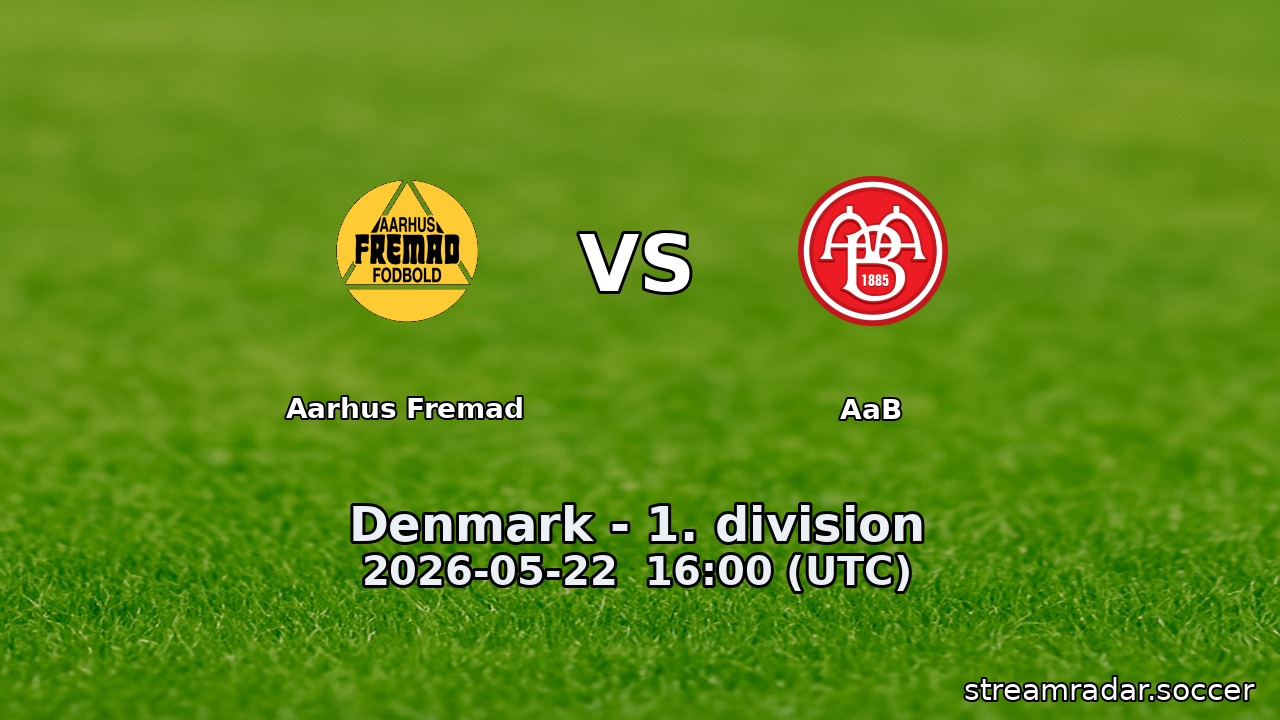 Aarhus Fremad vs AaB