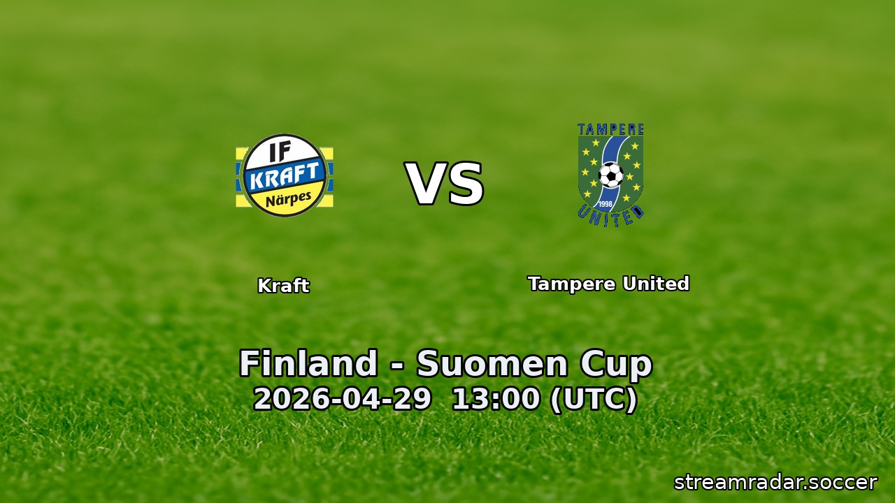 Kraft vs Tampere United