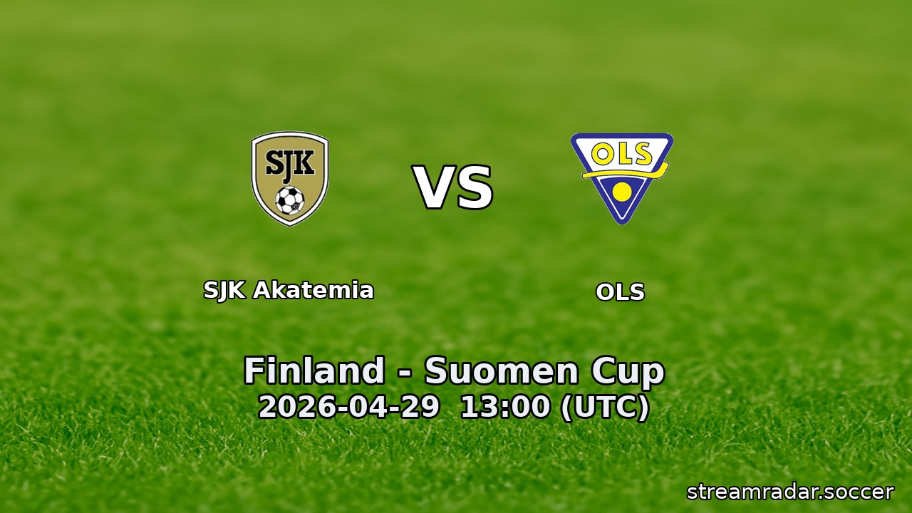 SJK Akatemia vs OLS