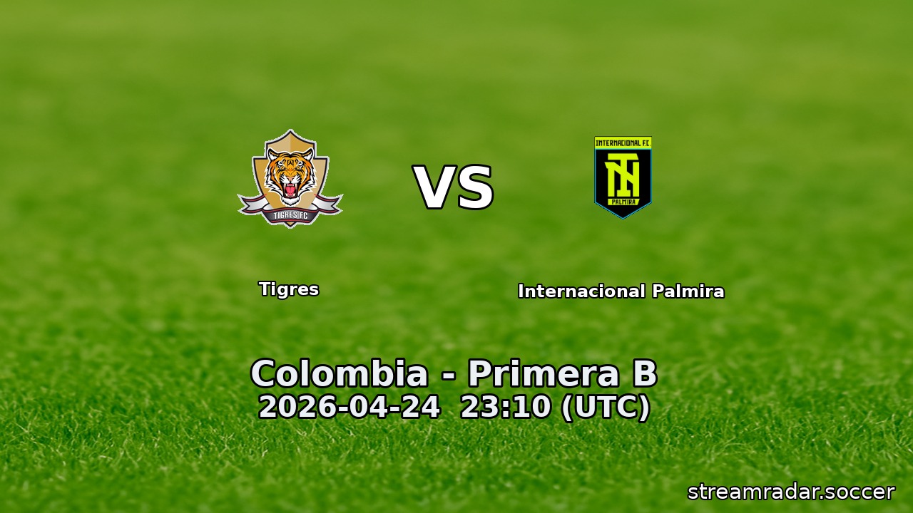 Tigres vs Internacional Palmira