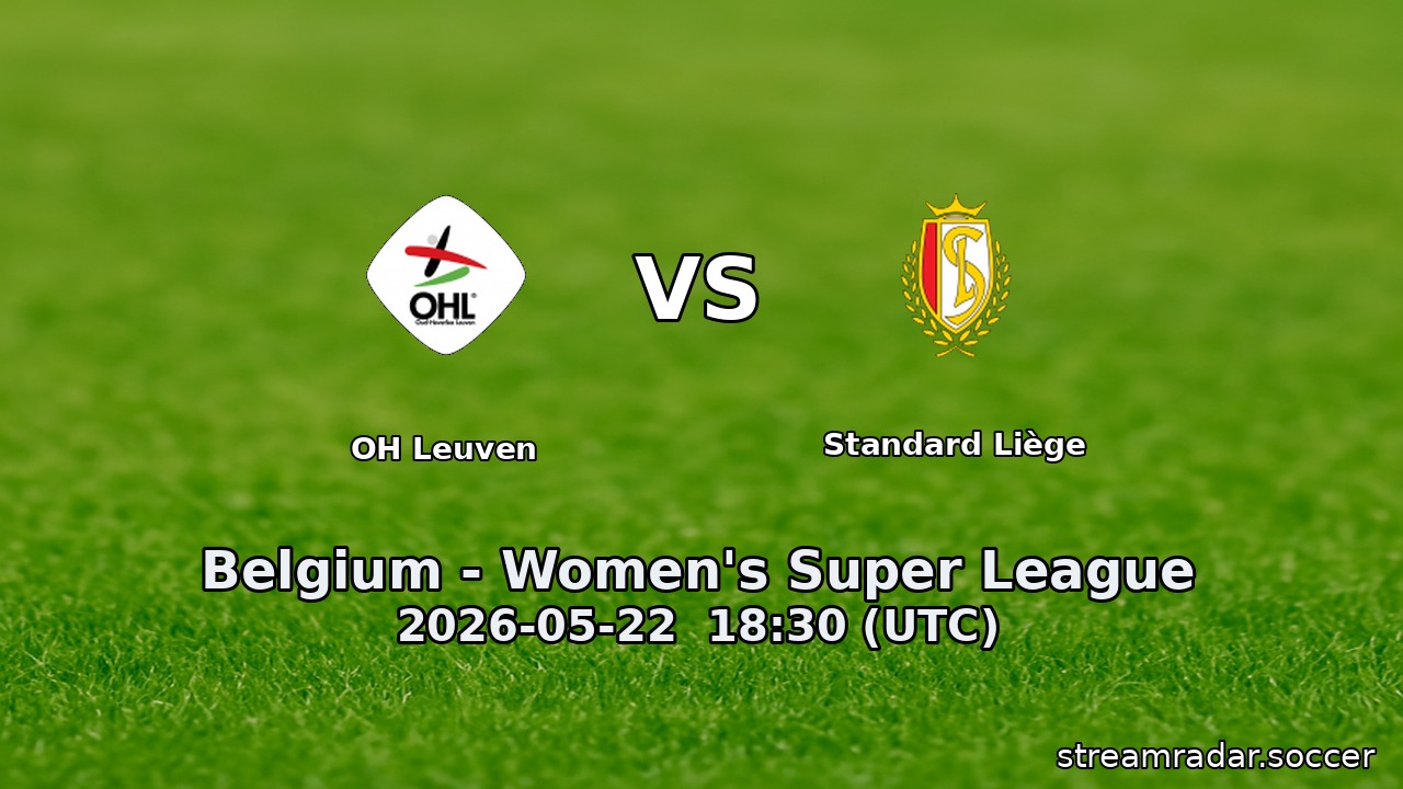 OH Leuven vs Standard Liège