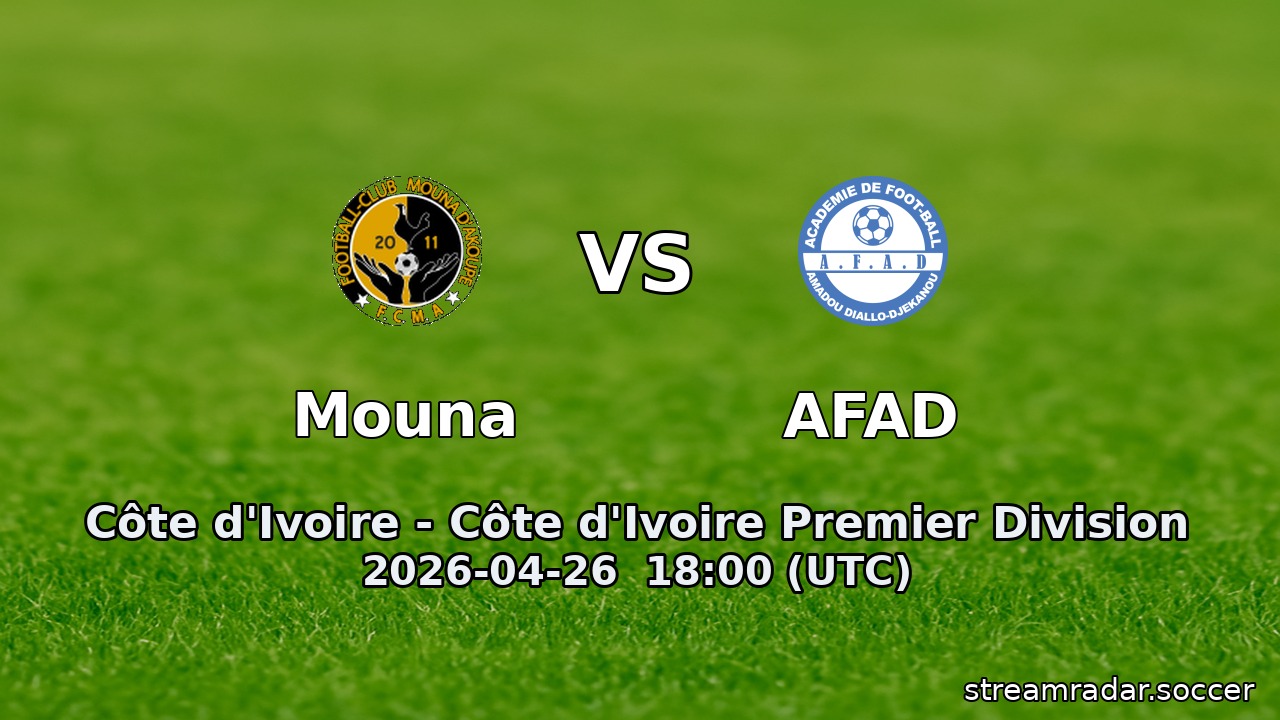 Mouna vs AFAD