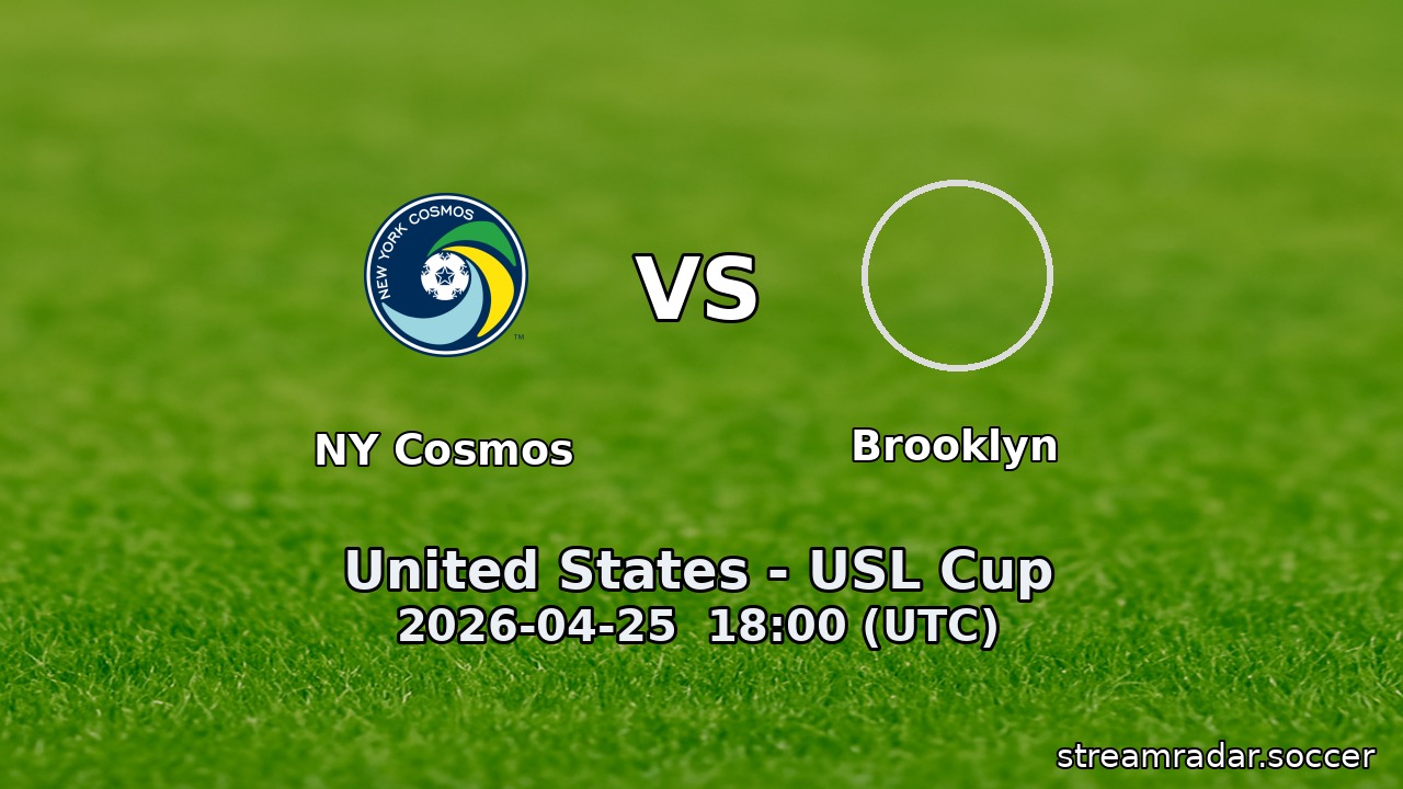 NY Cosmos vs Brooklyn