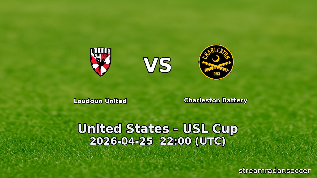 Loudoun United vs Charleston Battery