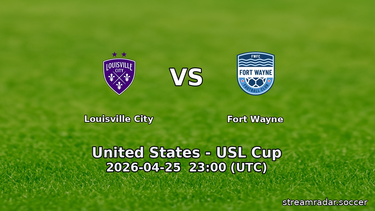 Louisville City vs Fort Wayne