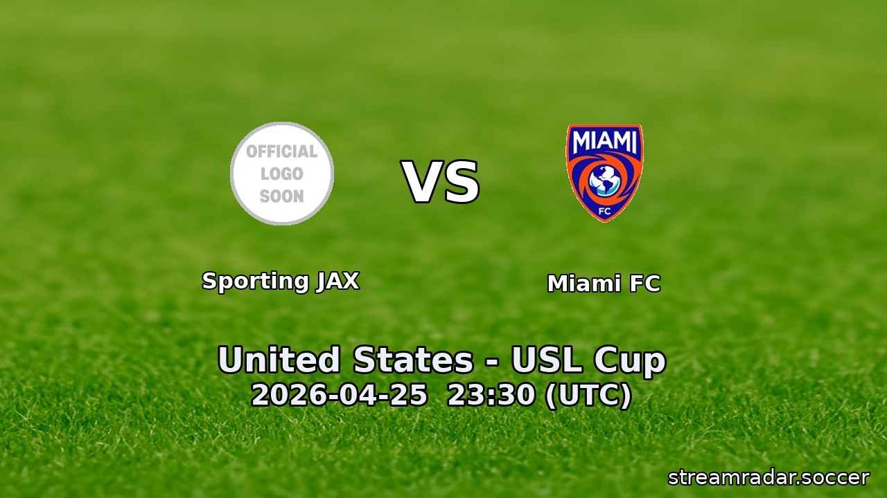 Sporting JAX vs Miami FC