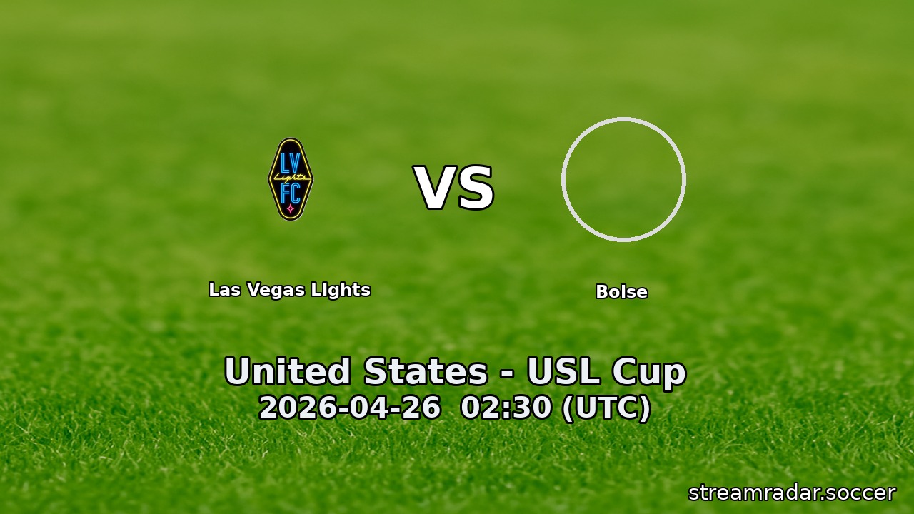 Las Vegas Lights vs Boise