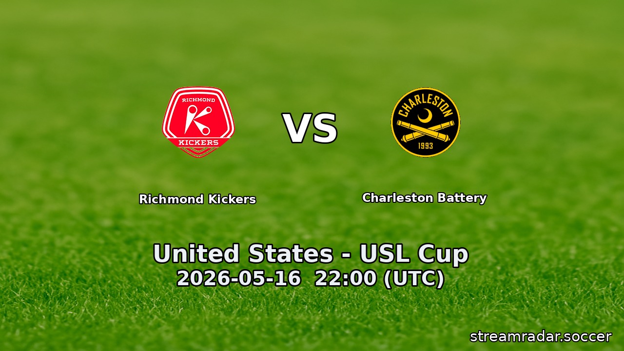 Richmond Kickers vs Charleston Battery