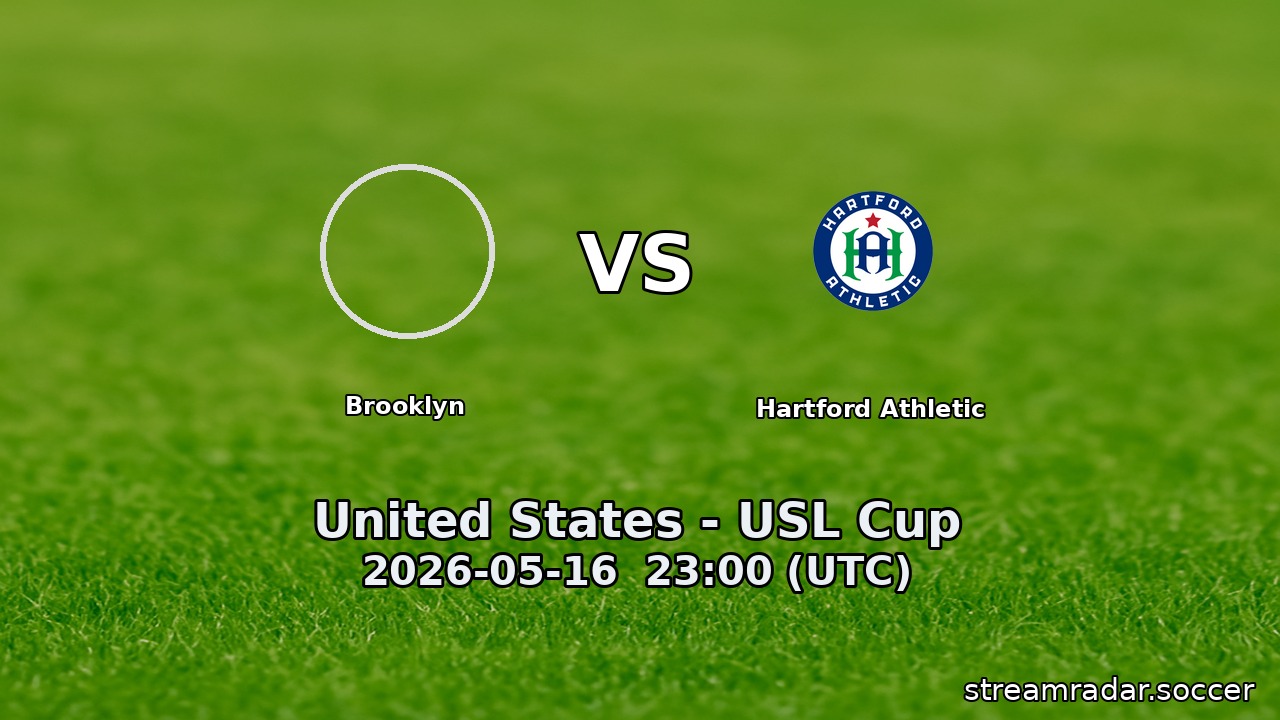 Brooklyn vs Hartford Athletic
