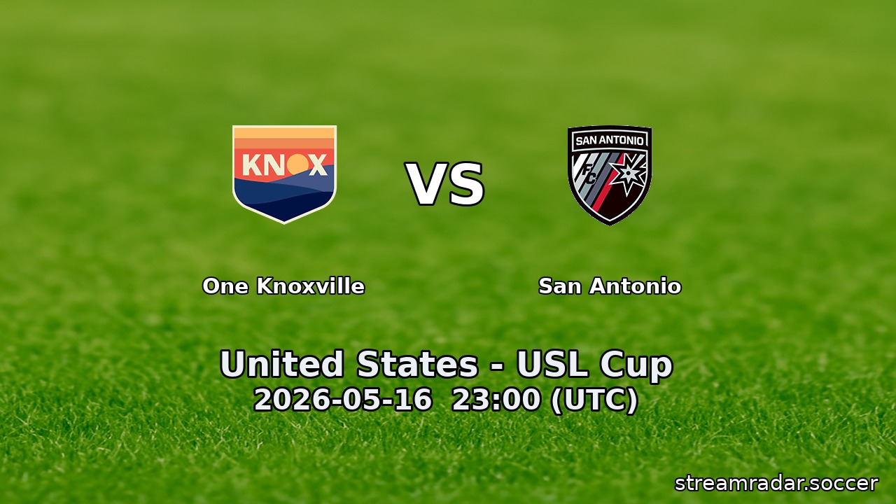 One Knoxville vs San Antonio