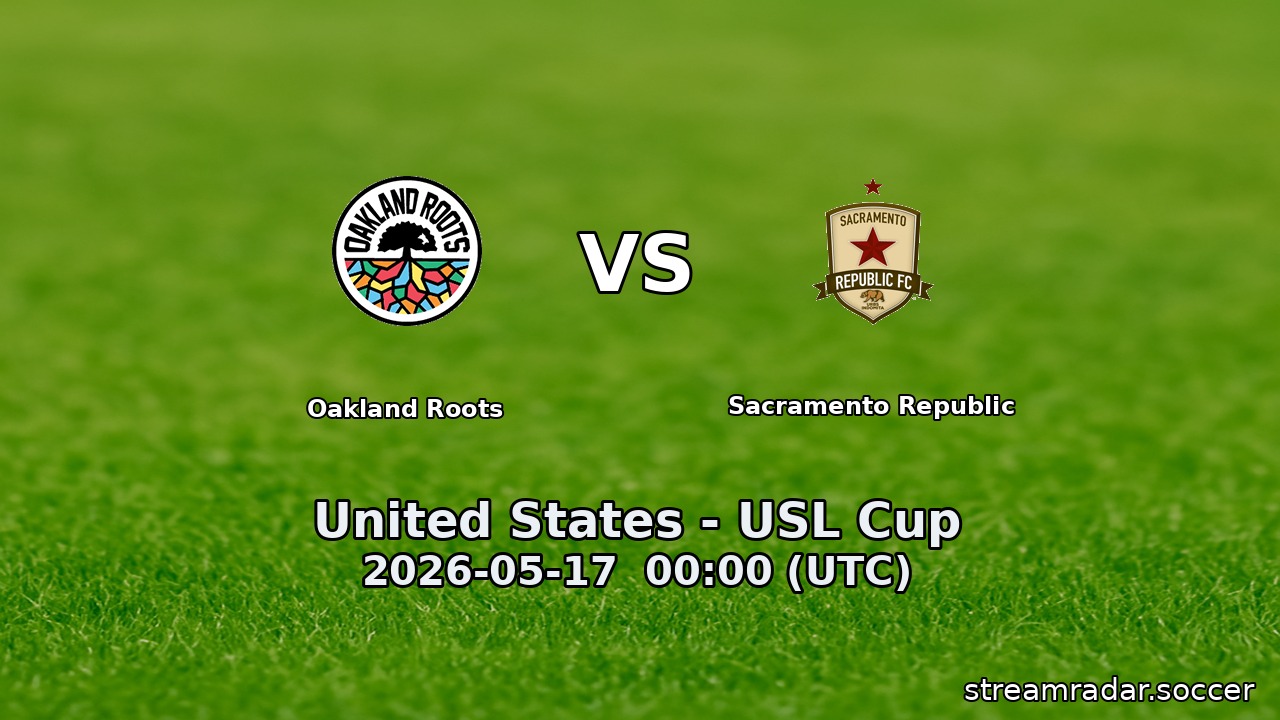 Oakland Roots vs Sacramento Republic