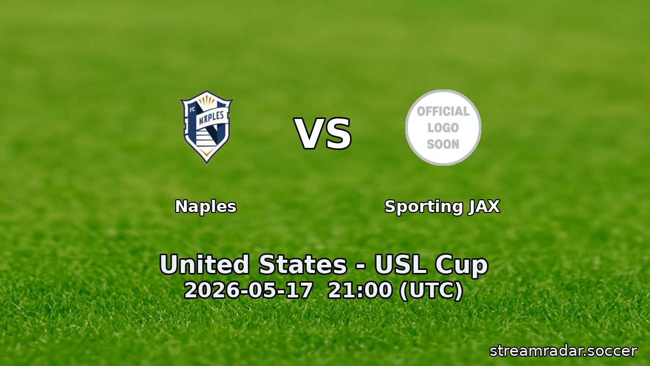 Naples vs Sporting JAX