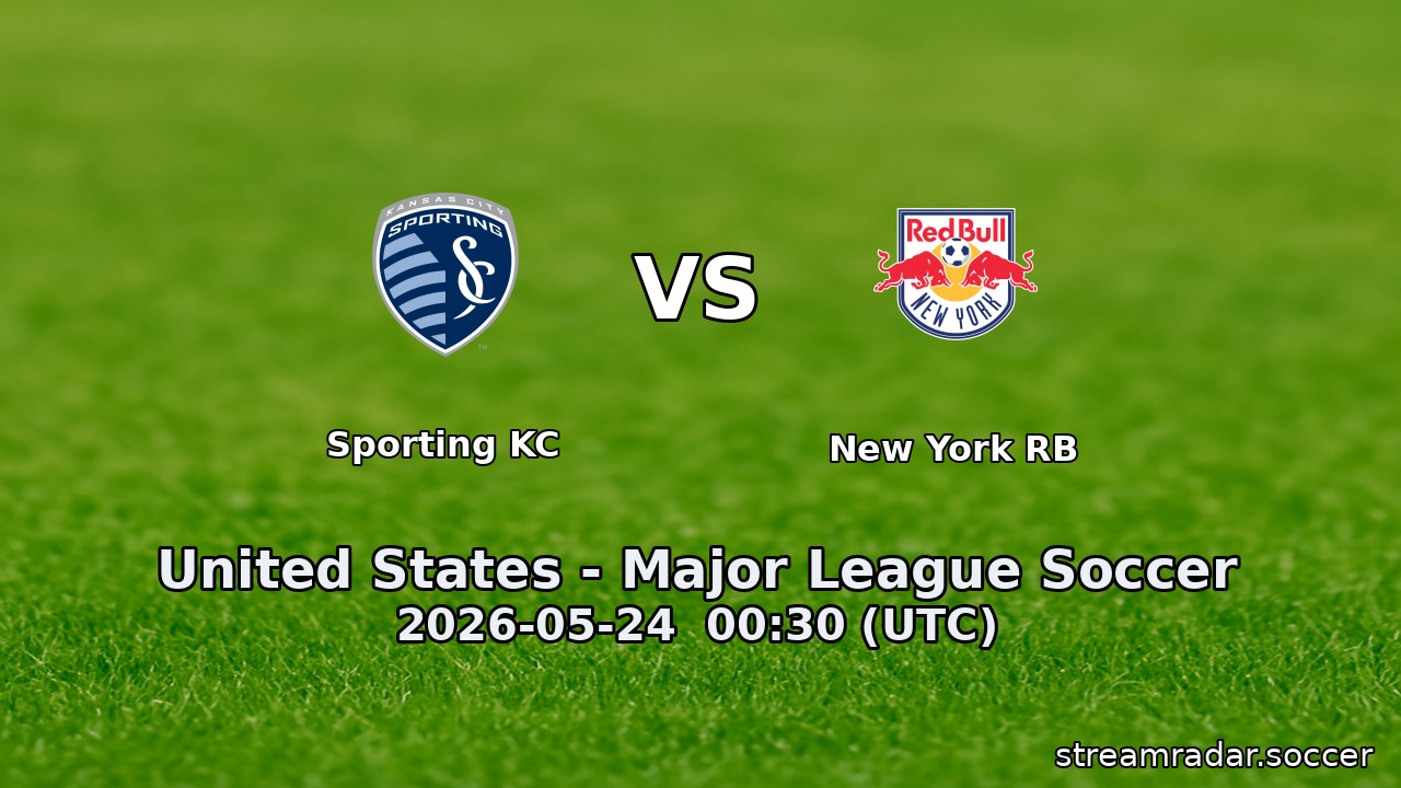 Sporting KC vs New York RB