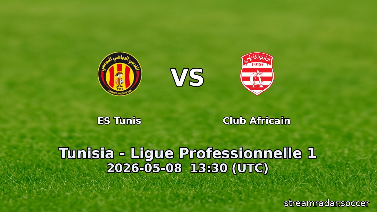 ES Tunis vs Club Africain