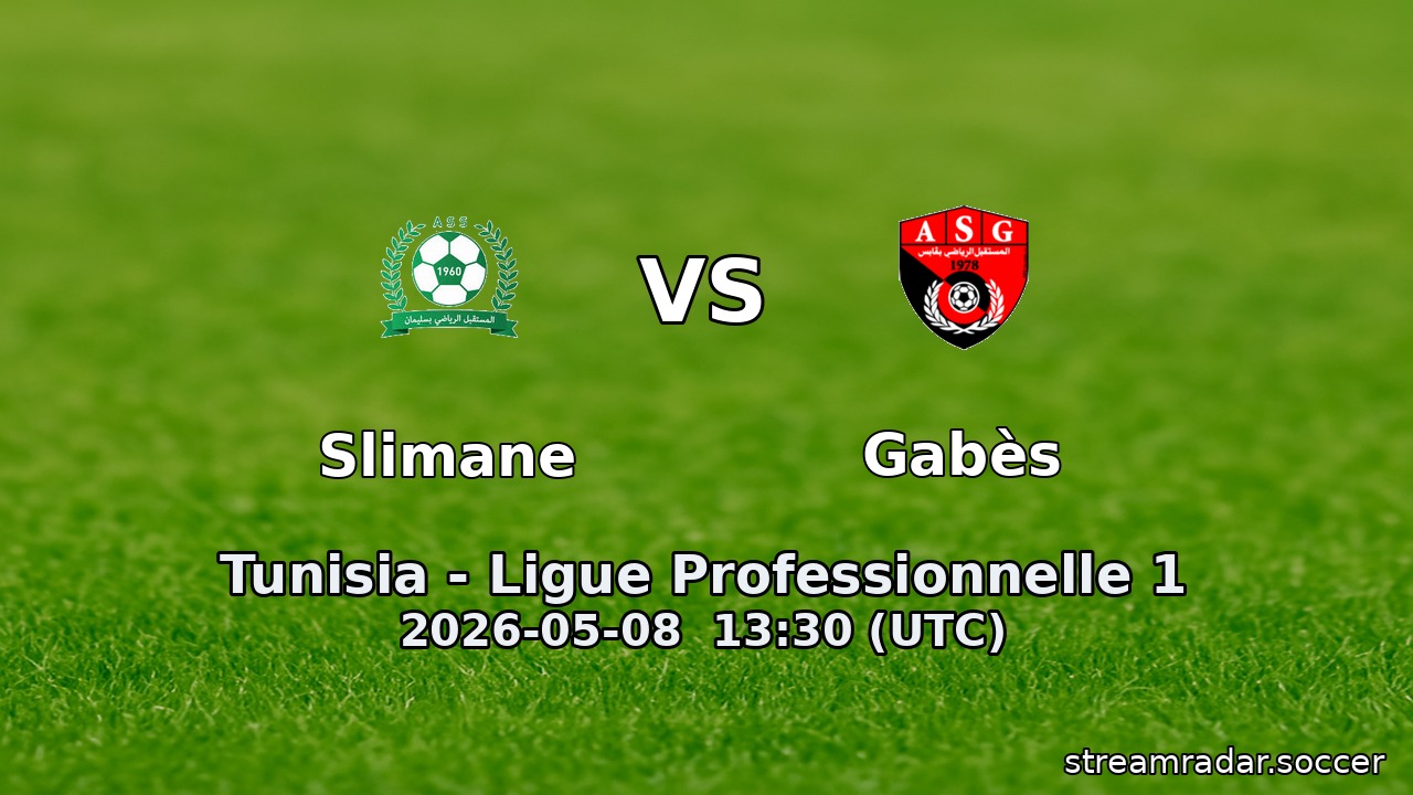 Slimane vs Gabès