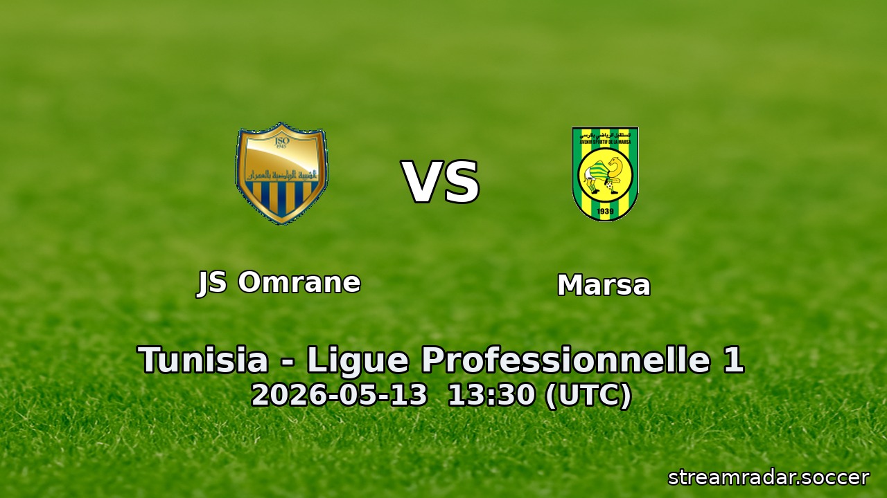 JS Omrane vs Marsa