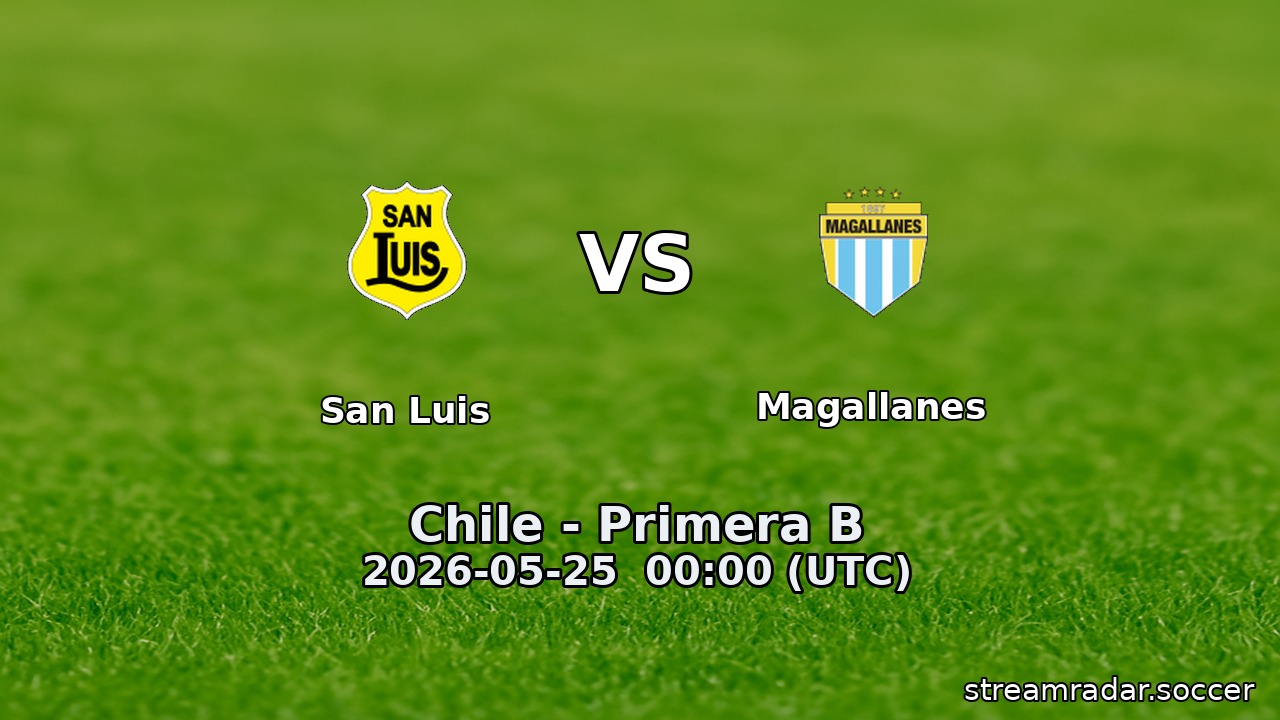 San Luis vs Magallanes