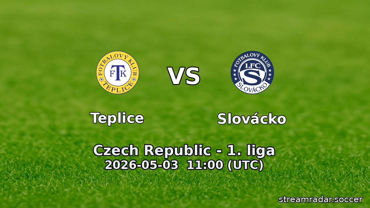Teplice vs Slovácko
