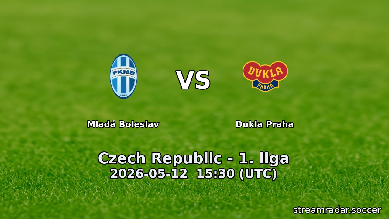 Mladá Boleslav vs Dukla Praha