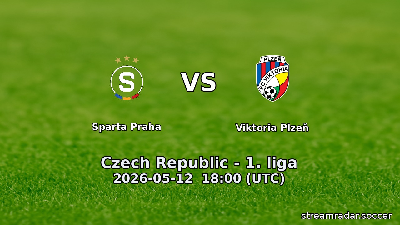 Sparta Praha vs Viktoria Plzeň